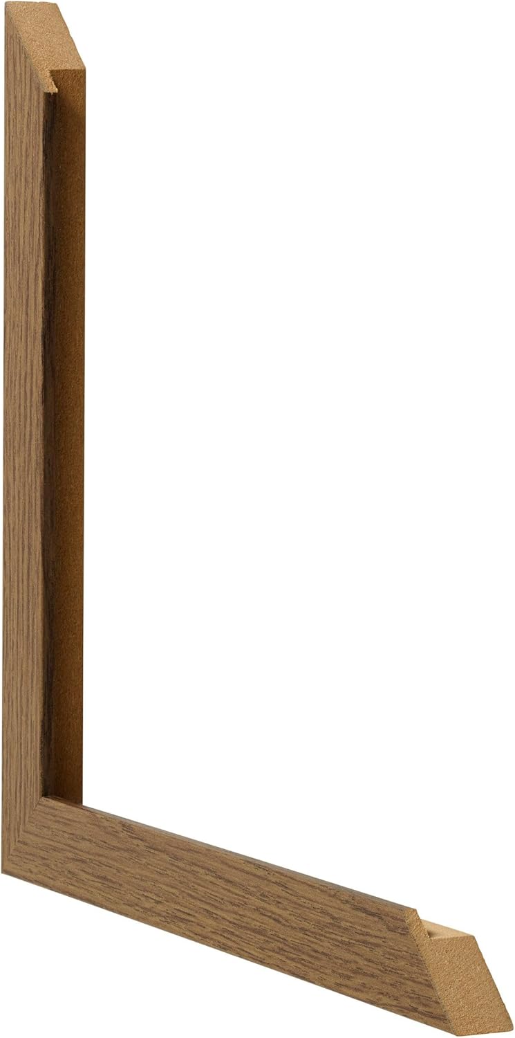 yd. Your Decoration - Bilderrahmen 75x100 cm - Eiche Rustikal - Bilderrahmen aus MDF mit Acrylglas -