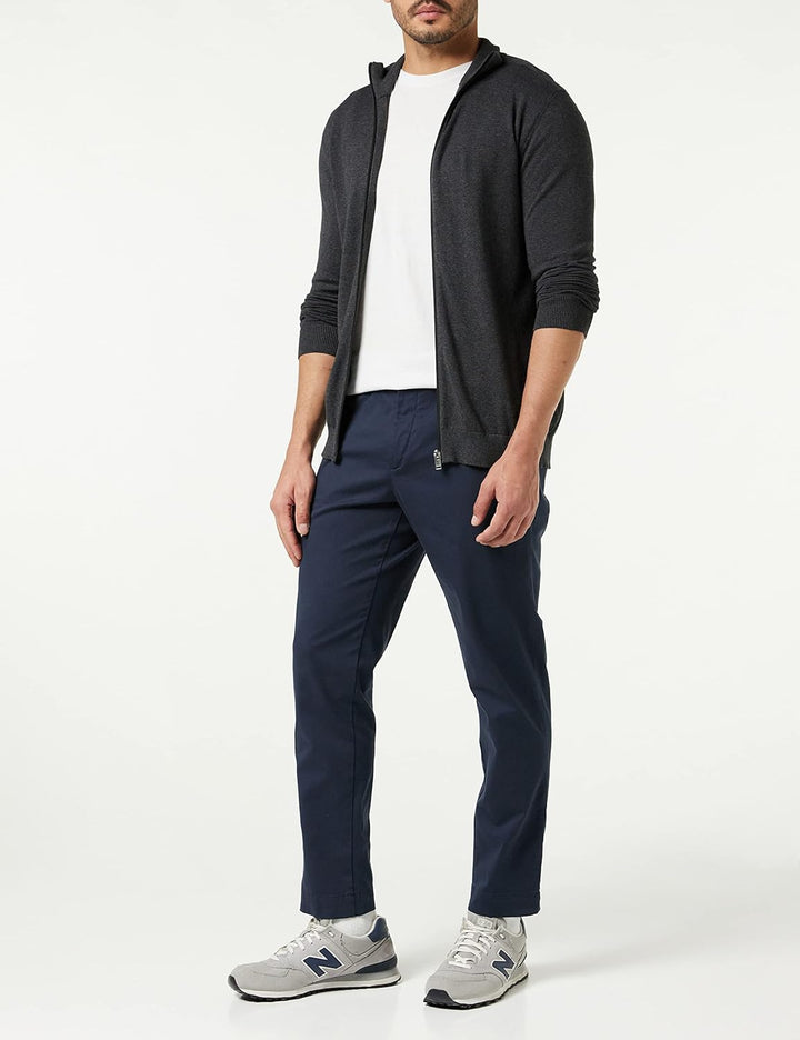 Selected Homme Male Strickjacke Zip-up S Antracit, S Antracit