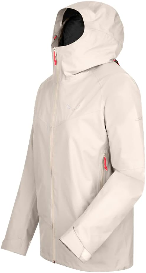 Salewa Damen Puez GTX-Paclite Jacke Regenjacke Hardshelljacke L oatmeal, L oatmeal