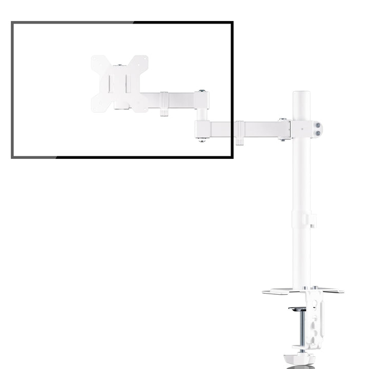 Bracwiser einzelnen Voll einstellbare Stehhöhe Monitorarm Standhalterung 800 mm hoch für Monitor Com