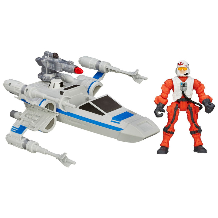 Star Wars Hero Stampfern Episode VII Widerstand X-Wing und Widerstand Pilot