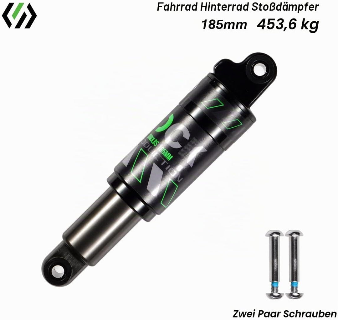 Chooee Fahrrad Stossdämpfer hinten 120mm 125mm 150mm 165mm 185mm 190mm 200mm Mountainbike Dämpfer Hi