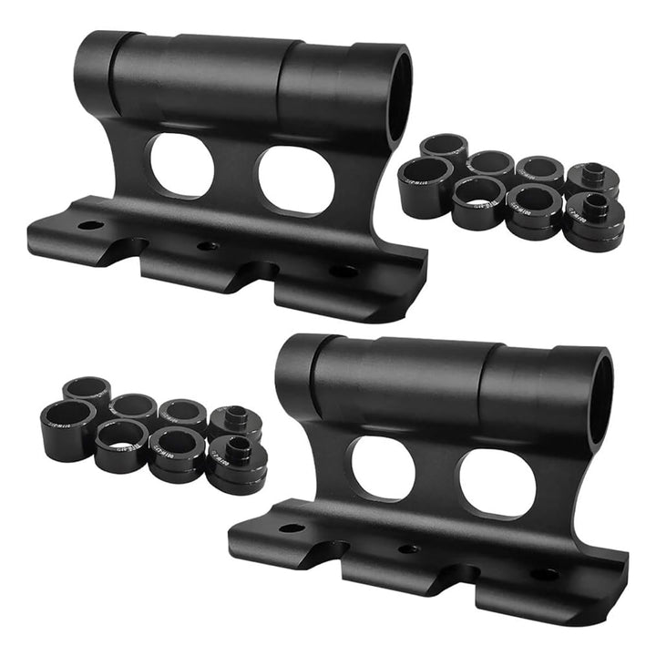 2er-Pack Fahrradgabelhalterungen - Aluminium-Schnellspanner-Steckachsenadapter FüR DachgepäCkträGer