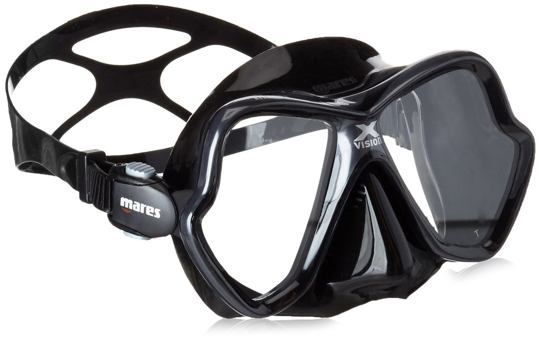 Mares Erwachsene Tauchmaske X-Vision 14, Black, BX