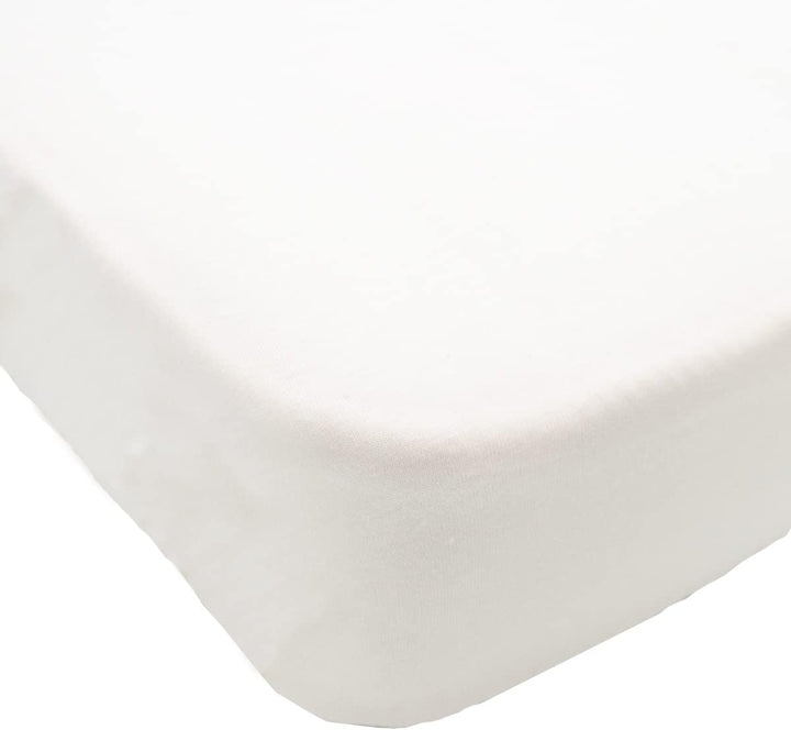 Babycalin Spannbettlaken, 100% Baumwolle, 60 x 120 cm 60 X 120 cm (1 Stuck) Elfenbein, 60 X 120 cm (
