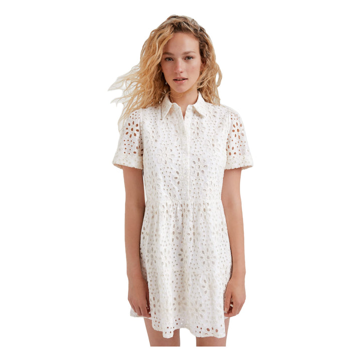 Desigual Damen Vest_tallin Lässiges Kleid M Weiss, M Weiss