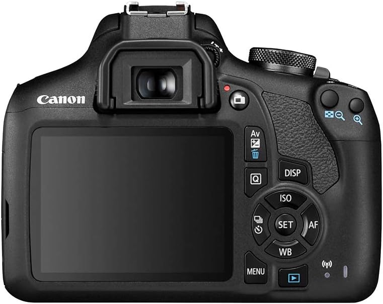 Canon EOS 2000D APS-C DSLR-Kamera mit EF-S 18-55mm Objektiv | 24,1 Megapixel, fest integrierter 3-Zo