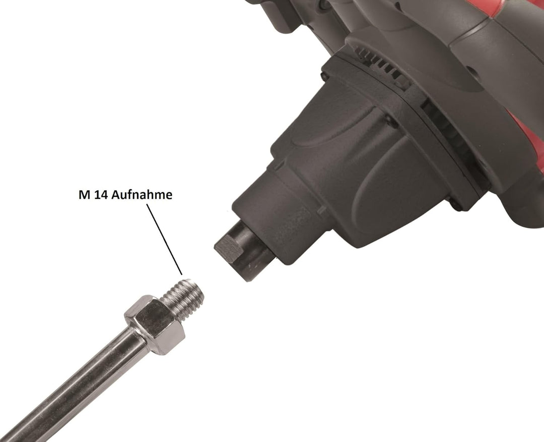 BOXTEC Dünnbettmörtel Mörtelrührer Rührkorb M14 verzinkt Rührer DLX 120mm, Durchmesser:DLX Ø120mm -
