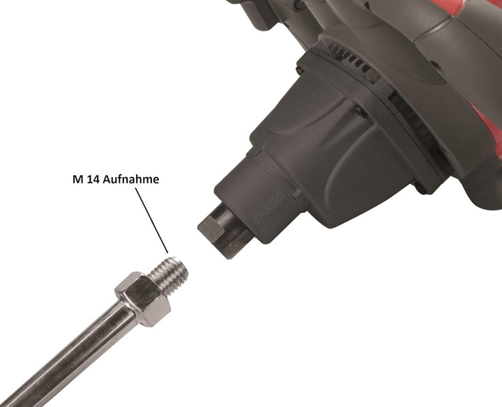 BOXTEC Dünnbettmörtel Mörtelrührer Rührkorb M14 verzinkt Rührer DLX 120mm, Durchmesser:DLX Ø120mm -