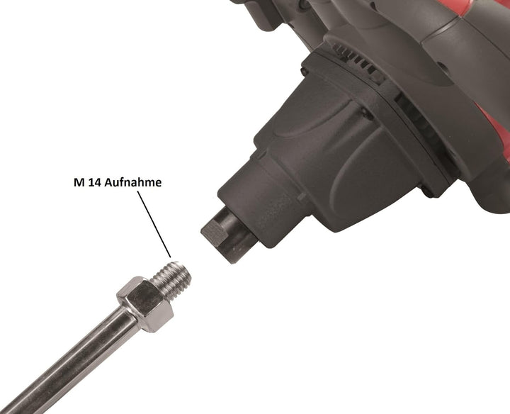 BOXTEC Rührbesen Korbrührer KR Rührkorb M14 verzinkt Rührer, Durchmesser:KR Ø120mm - L 600mm, KR Ø12