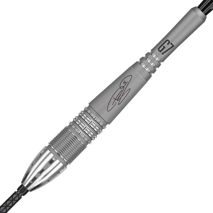 Target Darts Phil Taylor Power 9-Five 7 Gen 95% Woflram Swiss Point Steeldarts-Set 24gr, 24gr