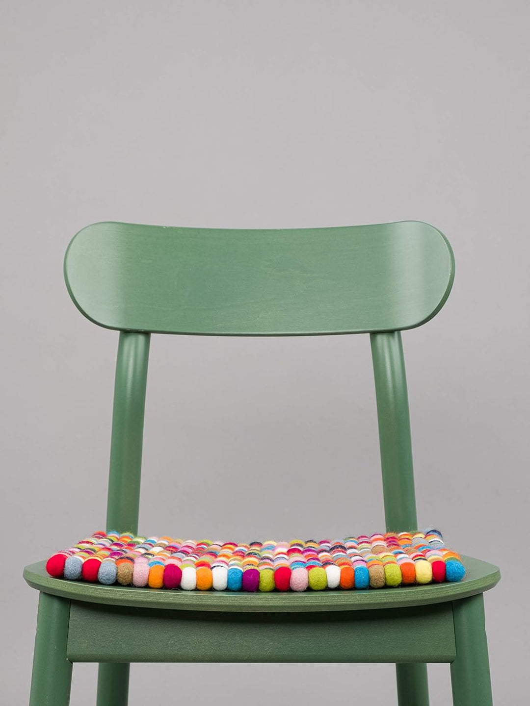 myfelt Filzkugel Sitzauflage Stuhlauflage - Lotte - 36x36 cm, bunt, Bunt