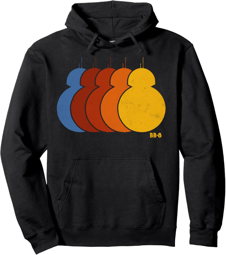 Star Wars BB-8 Retro Rainbow Pullover Hoodie