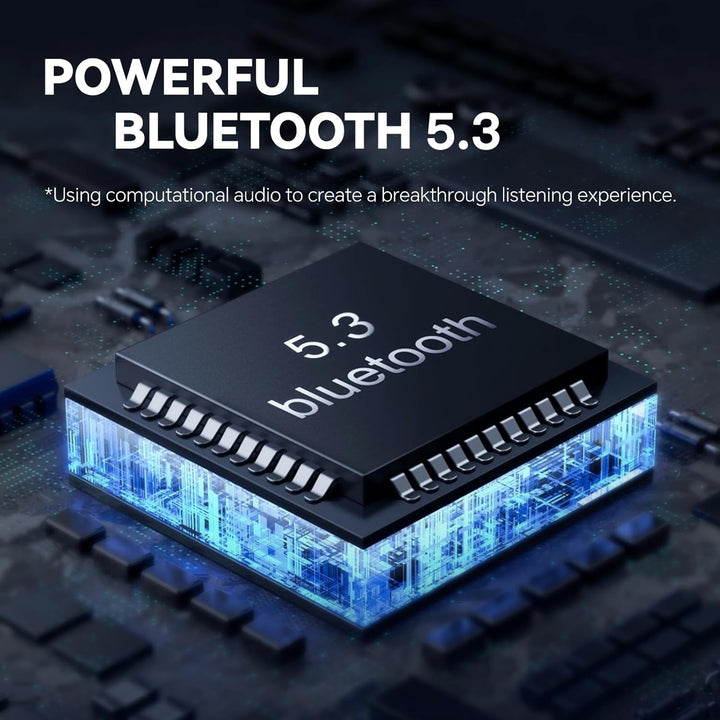 TONEMAC H2 Over-Ear Kopfhörer Bluetooth 5.3, HiFi Stereo,50 Std,Eingebautes Mikrofon, Faltbares für