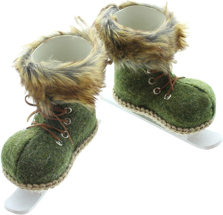 Winter deko, Hänger Schlittschuhe, im 2er Set, Weihnachten, Winterzeit