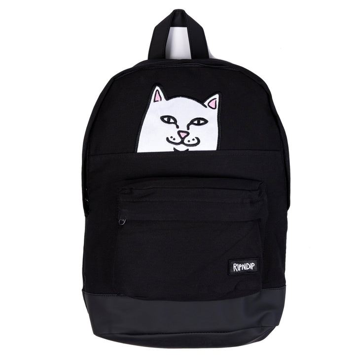 RIPNDIP Lord Nermal Rucksack mit abnehmbaren Händen, Schwarz, Schwarz, Laptop