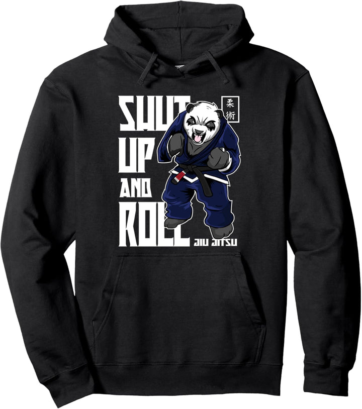 Panda Kämpfer - Brazilian Jiu-Jitsu, BJJ und Grappling Pullover Hoodie