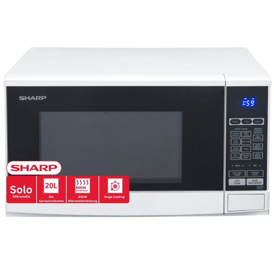 Sharp 2500041881 micro-onde, blanc