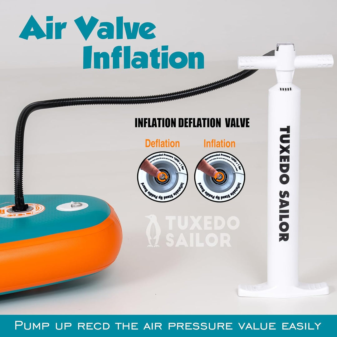 Tuxedo Sailor Stand Up Paddle Board 240/320/365cm Inflatable Paddle Boards for Adults and Kinder Sta