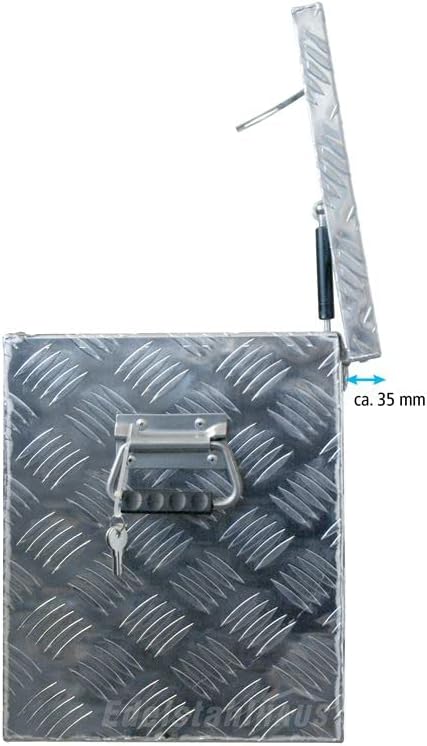 Truckbox D080 Werkzeugkasten, Deichselbox, Transportbox, inkl. MON4002 | inkl. Montagesatz MON4002,