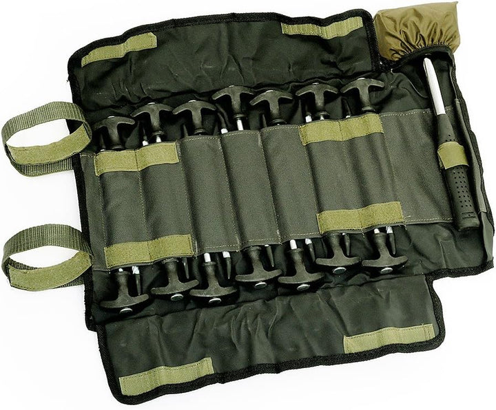 Lucx Leopard Bivvy Angelzelt Personen Karpfenzelt 2 bis 3 Mann Anglerzelt Carp Dome Fishing Tent 10.