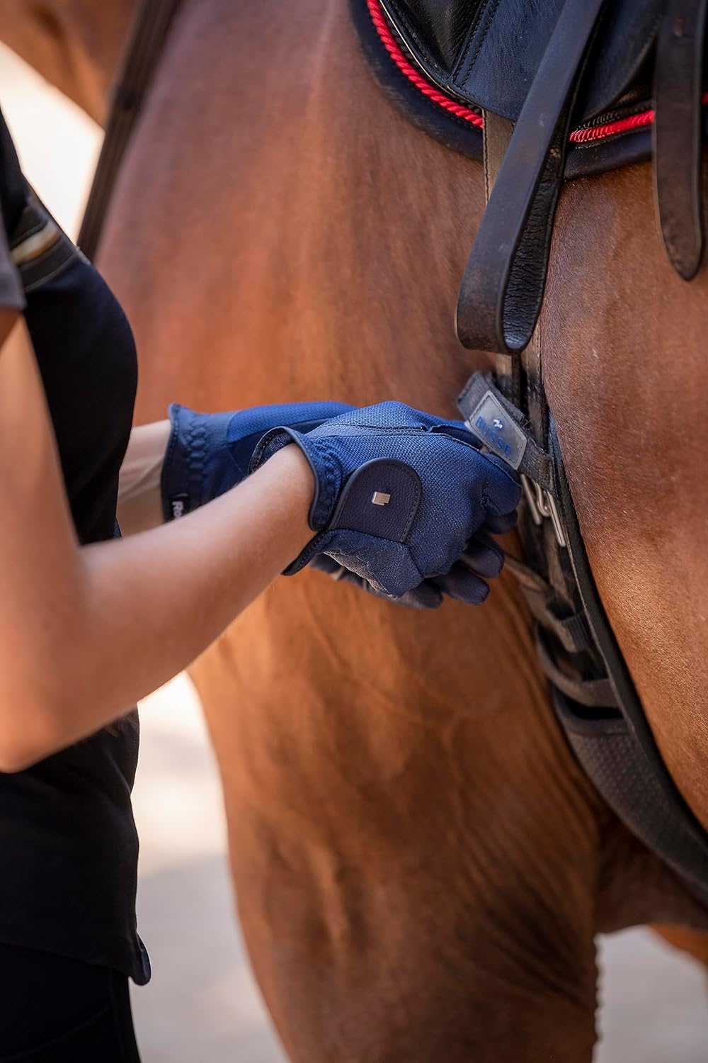 Roeckl Sports Reithandschuh ROECK-Grip LITE, Turnier Sommer Handschuh, 3 Farben, Grösse 6-11 7.5 Mar