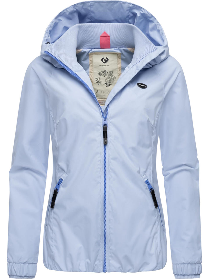 Ragwear Damen Übergangsjacke leichte Jacke kurz mit Kapuze Dizzie XS-6XL S Cloud024, S Cloud024