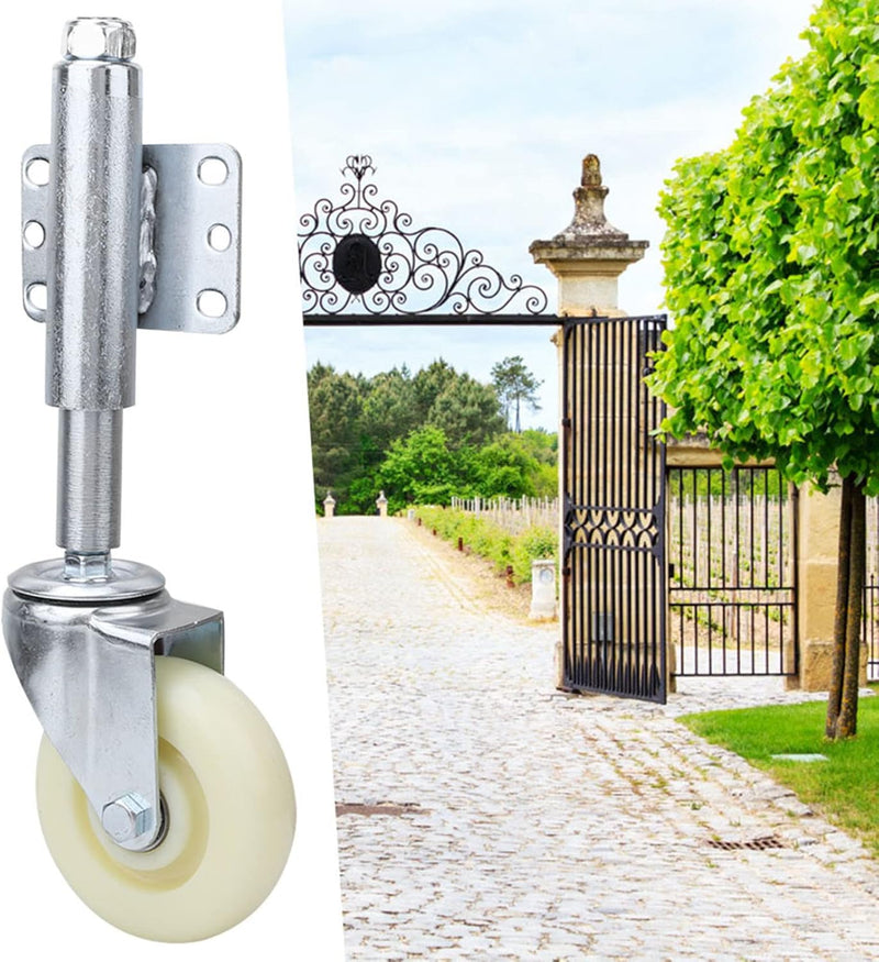 Sprung Rollen Gate Gartentor Metall Laufrollen Torrolle Zauntor Torlaufrolle Für Schwere Tore,4 Nylo