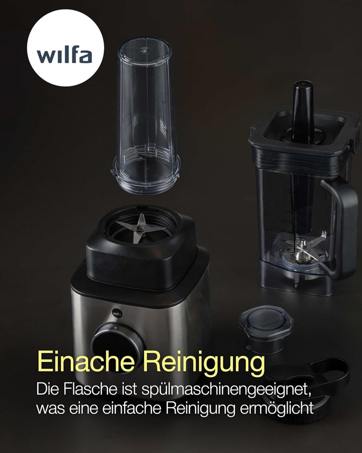 Wilfa XPLODE 2GO Trinkflasche für Mixer - Fassungsvermögen von 0,6 Liter, für alle XPLODE-Mixer, ros