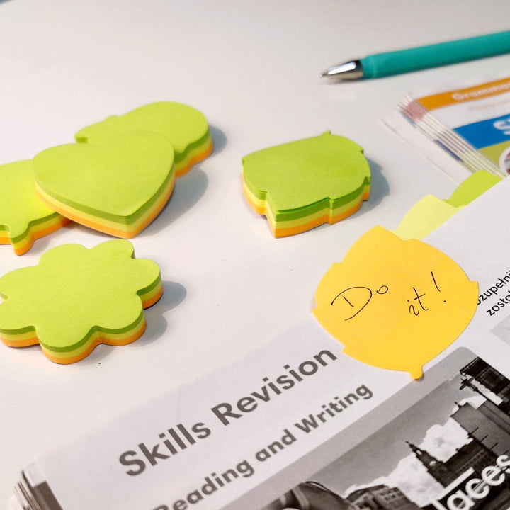 D.RECT Notizzettel klebend | Haftnotizzettel Set | Sticky Notes | selbstklebend Haftnotizen 45x45mm