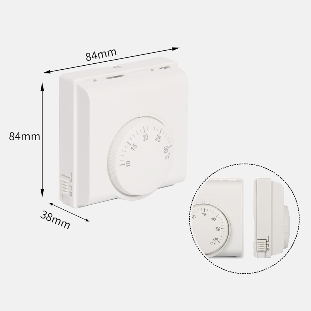 Acogedor Raumthermostat, Universal Standard Raumthermostat, Mechanischer Raumthermostat, energiespar