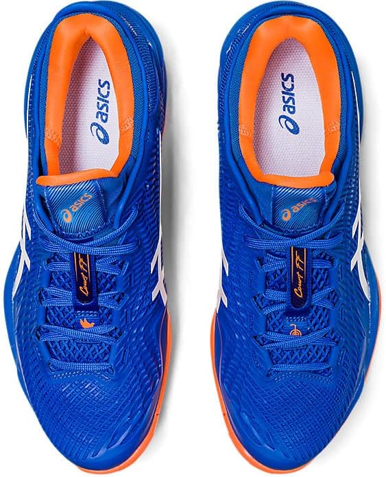 ASICS Herren Court Ff 3 Sneaker 41.5 EU Tuna Blue White, 41.5 EU Tuna Blue White