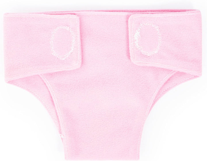Bayer Design 73098AA Puppen Stoffwindeln 4 Stück, wiederverwendbar, mit Klett, Wickelzubehör für Bab
