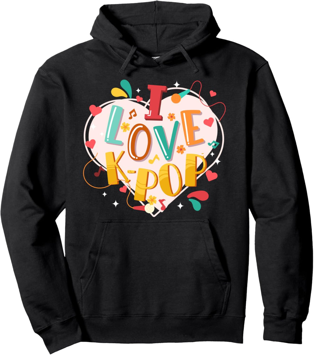 K-pop love K-Pop-Musik für Frauen und Teenager-Mädchen Pullover Hoodie