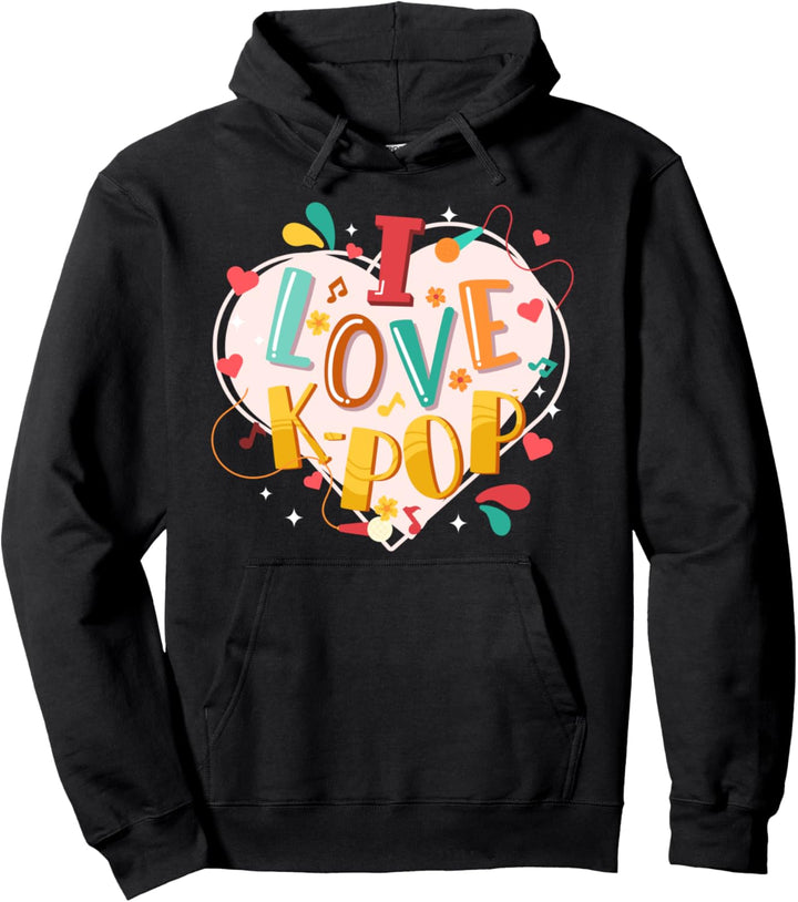 K-pop love K-Pop-Musik für Frauen und Teenager-Mädchen Pullover Hoodie