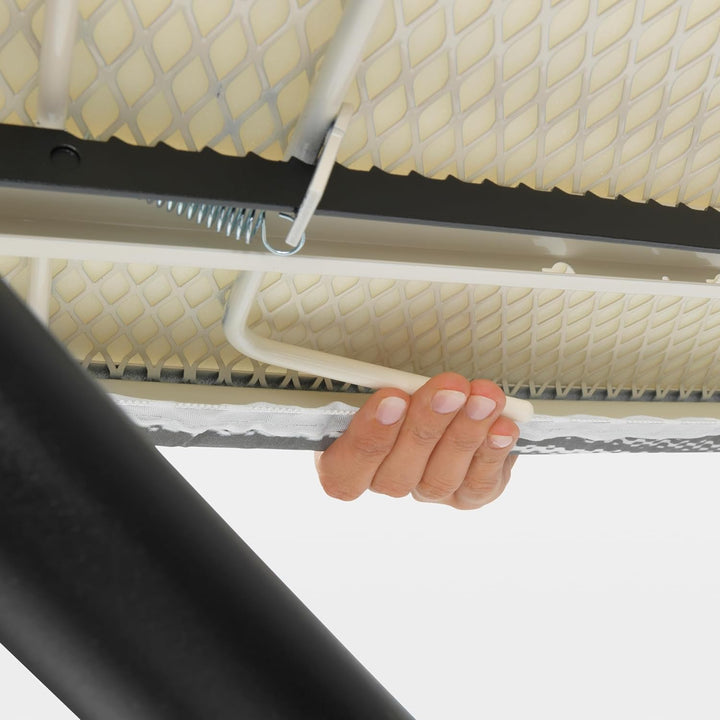 Brabantia - Bügelbrett D - für Dampfbügeleisen & Dampferzeuger - Integrierte hitzebeständige Abstell
