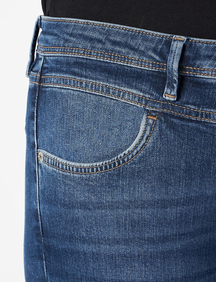 s.Oliver Damen Hose lang Betsy Slim Leg 34W / 32L Dark Blue Stretche, 34W / 32L Dark Blue Stretche