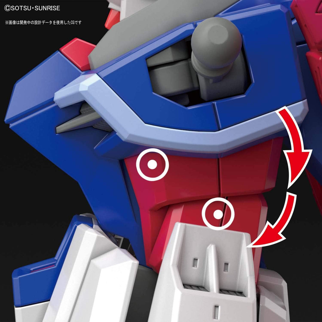 BANDAI 65061 Flash Destiny, Mehrfarbig, One-Size