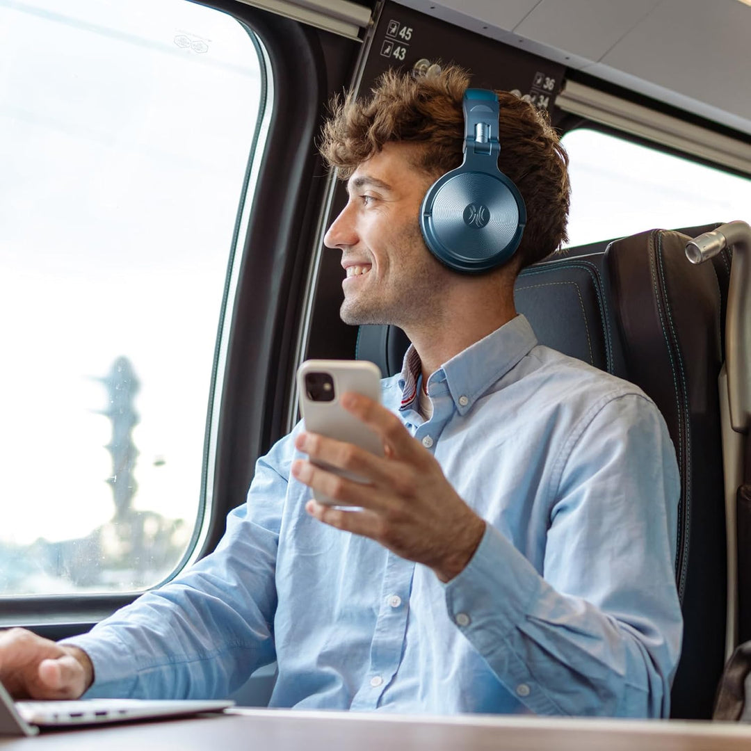 OneOdio Bluetooth Kopfhörer Over Ear [Bis zu 110 Std & BT 5.2] Kopfhörer Kabellos Bluetooth mit 50mm