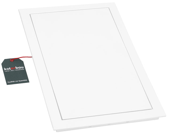 KOTARBAU® Revisionstür Revisionsklappe 25x40 cm zum Lackieren Schnappverschluss Revitür Inspektionst