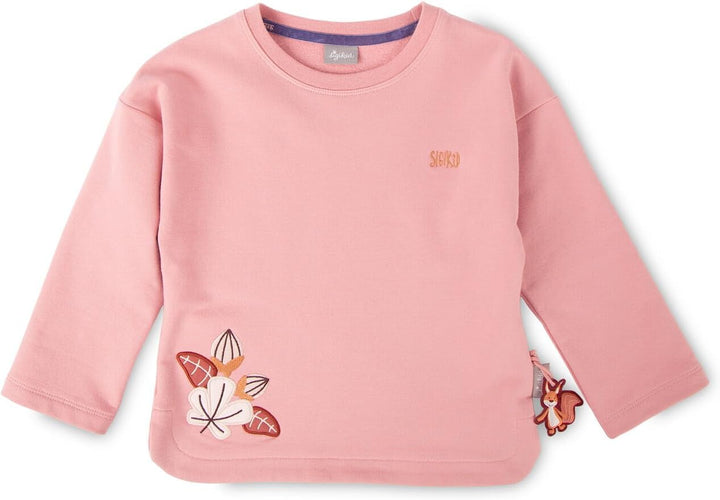 Sigikid Mädchen Mini Autumn Forest Sweatshirt 122 Rosa, 122 Rosa