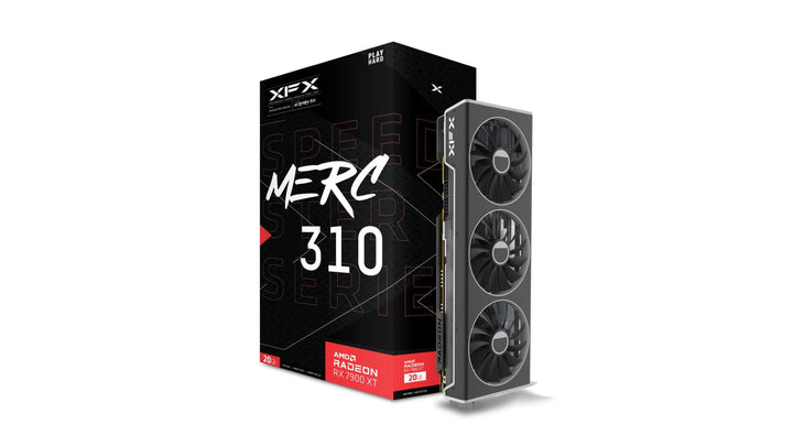 XFX Speedster MERC310 AMD Radeon™ RX 7900XT Gaming Grafikkarte, 20 GB GDDR6, AMD RDNA™ 3(RX-79TMERCU