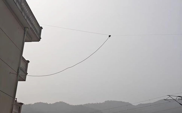 JYR8010-400W End Fed Half Wave Antenne, 400W Kurzwellenradioantenne für Amateurradio, 8 Bänder 10m 1