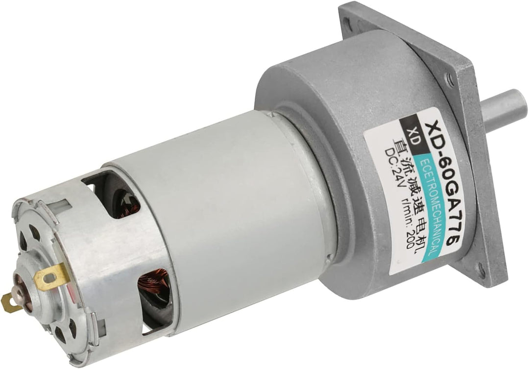 DC12V / 24V 35W Mini-DC-Getriebemotor Metall Geschwindigkeit einstellbar grossen Drehmoment Motor CW