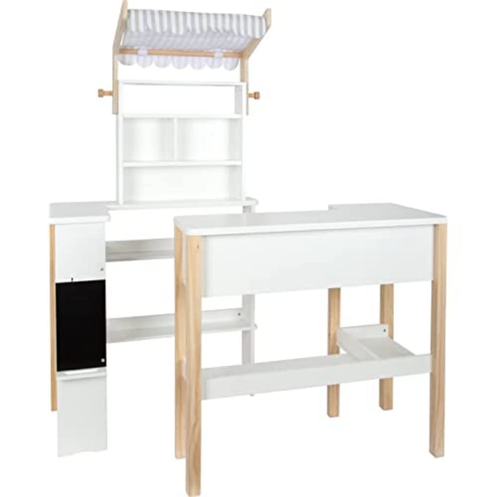 small foot Kaufladen "fresh" aus Holz, Rollenspielzeug für Kinder, modularer Kaufmannsladen ab 3 Jah
