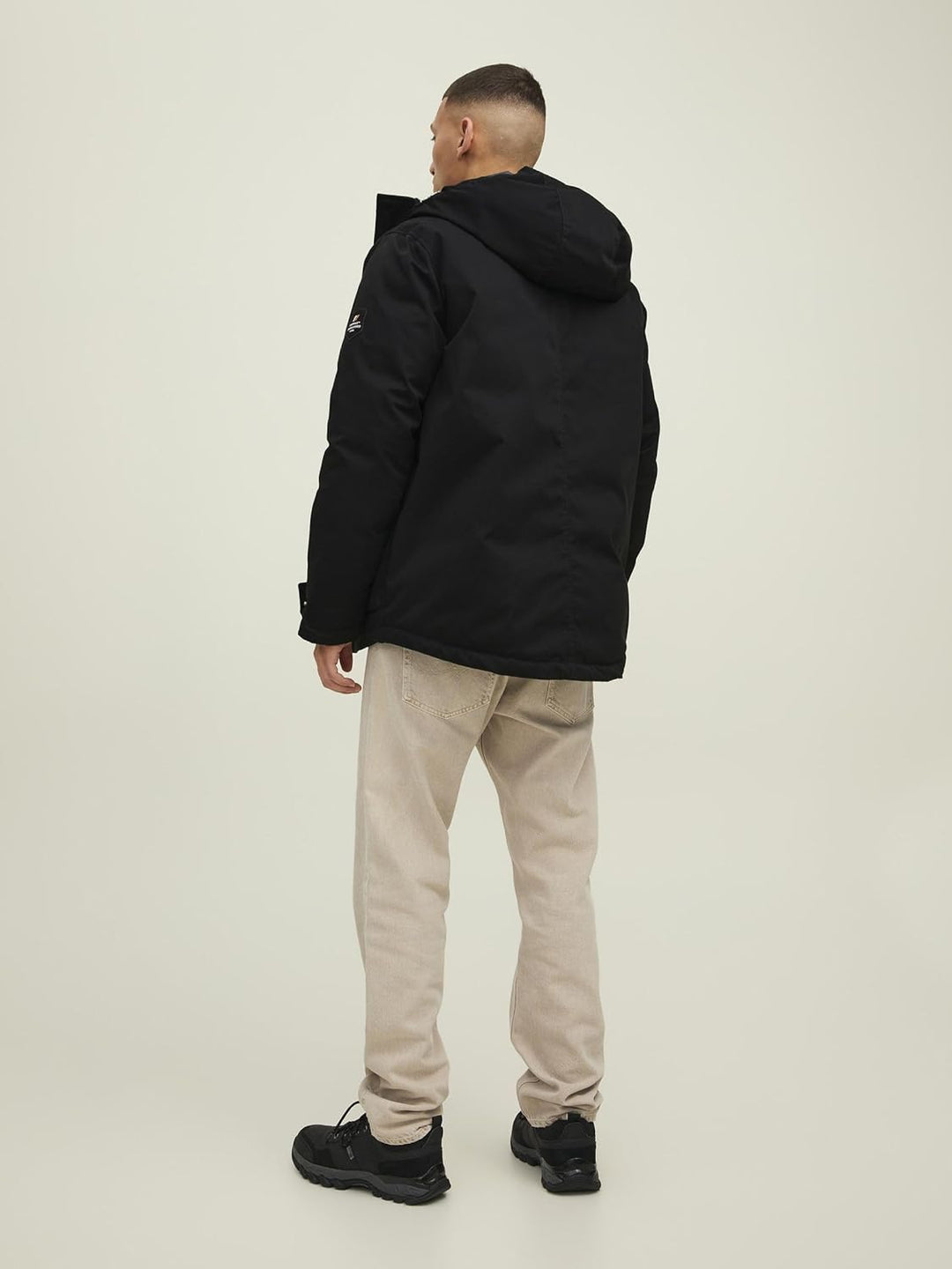 JACK & JONES male Jacke Gefütterte Innenweste S Schwarz, S Schwarz
