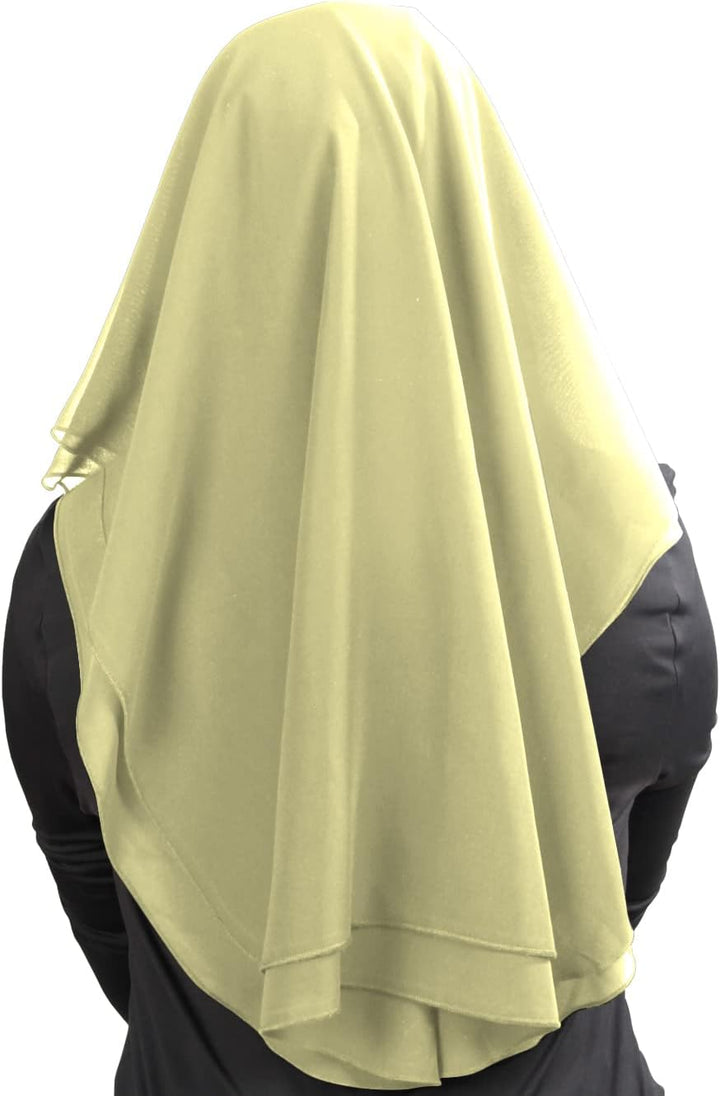 MyBatua 3 Schichten saudi niqab Im atmungsaktiven Georgette, Grosshandelspreis, 1 stk Gesichtsschlei