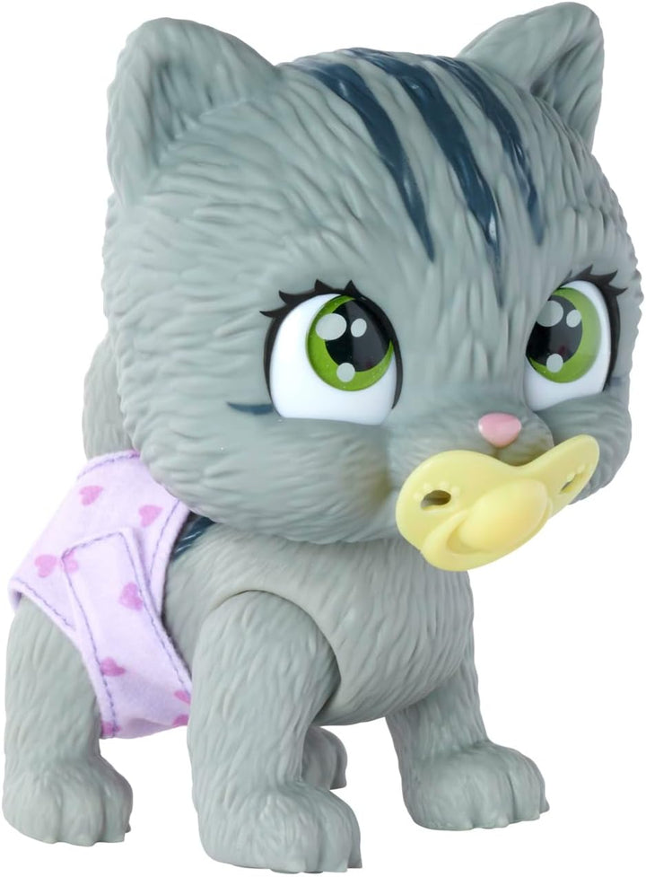 Simba 105953051 – Pamper Petz Katze, mit Trink- und Nässfunktion, Spielzeugkatze für Kinder ab 3 Jah