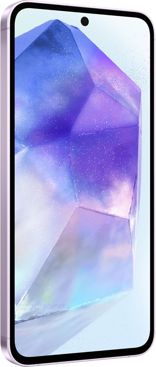 Samsung Galaxy A55 5G Smartphone, Android-Handy ohne Vertrag, 128 GB - 8 GB RAM, 50-MP-Kamera, Aweso