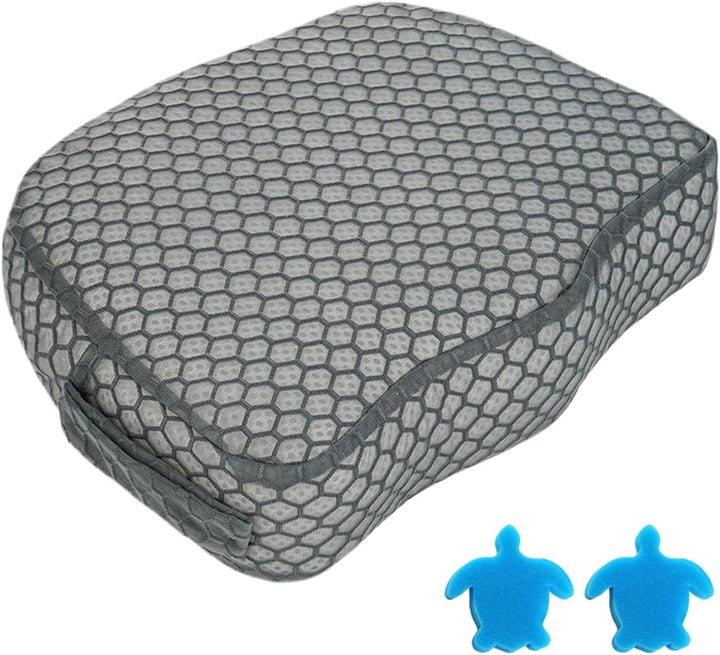 Hot Tub Seat | Spa Sitzerhöhungskissen Für Erwachsene | Schwimmfest rutschfest 3D Luftnetz Sitzaufla